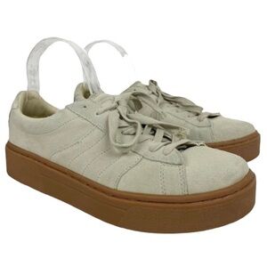 ZARA Suede Leather Upper Platform Fashion Sneaker 10
